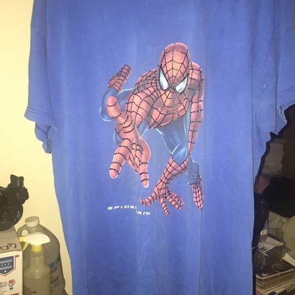 CHRISTMAS KIDS 3D TEENAGE TURTLES & SPIDER MAN SHIRT BOTH SIZE XL - Picture 15 of 15